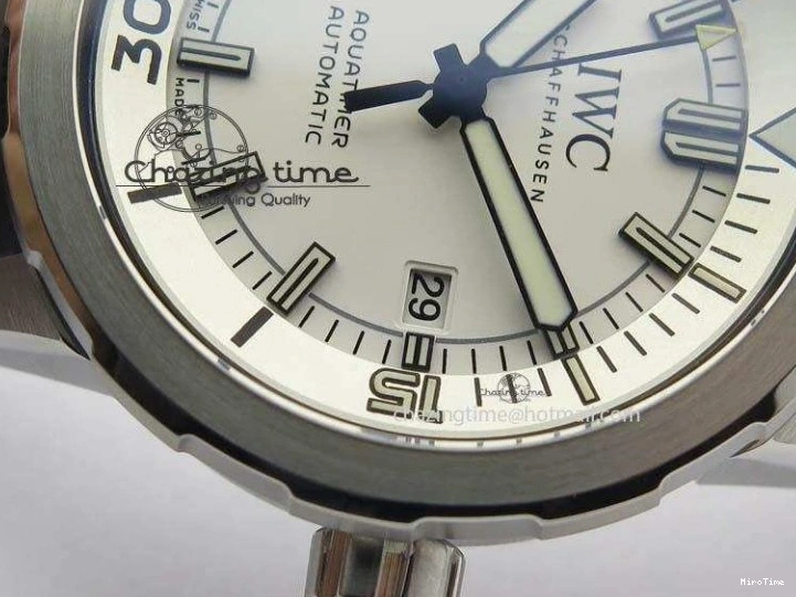 MIROTIME 0214 TechFriendly Aquatimer Automatic SS IW329003 V6F 1:1 Best Edition On Black Rubber Strap MIYOTA 7271